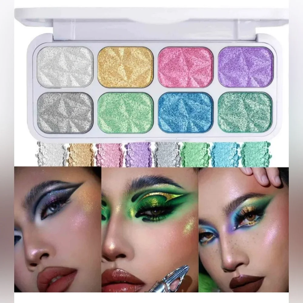 Shimmer Palette Eyeshadow - Pastel Multi-Color